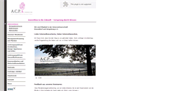 Desktop Screenshot of acpconsulting.de
